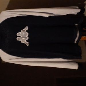 Kappa jersey XL with the big logo. Blue with white sleeves.